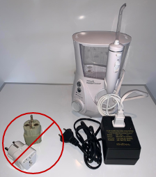 Periogen irrigator travel advice